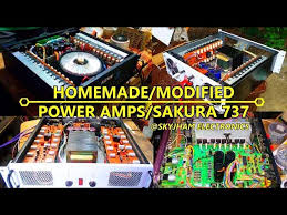 A wide variety of sakura 737 amplifier options are available to you, such as 2 (2.0). Diy Homemade Modified Power Amplifiers Sakura 737 Skyjham Electronics Iloilo Fjm Ecom