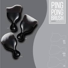 ping pong cosmetic brushes for