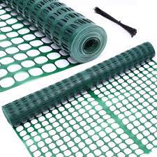(61) see lower price in cart. Garden Fence Animal Barrier 4 X 100 Reusable Netting Plastic Safety Fence Roll Temporary Pool Fence Snow Fence Economy Construction Fencing Poultry Fence For Deer Rabbits Chicken Dogs Walmart Com Walmart Com