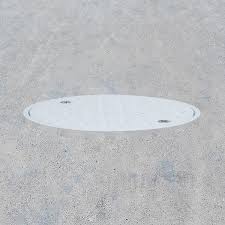 white pvc floor drain with p trap