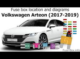 diagrams volkswagen arteon 2017