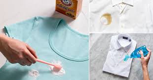 remove old oil stains from clothes