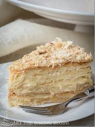 russian napoleon cake puff pastry