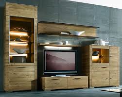 Cubo Modern Wall Units In Solid Wood Design