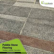 matt pebble stone flooring thickness 2 mm