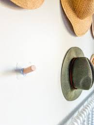 Simple Hat Wall Using Hooks