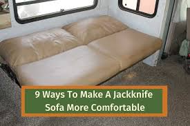 a jackknife sofa more comfortable