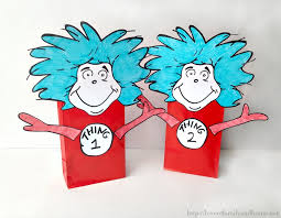 thing 1 thing 2 dr seuss party favors