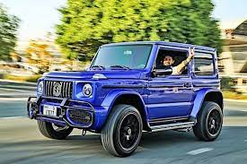 Bloody hell, the jimny is a lot. Can T Afford A Mercedes Amg G63 Convert A New Suzuki Jimny Into One Instead The Truth About Cars