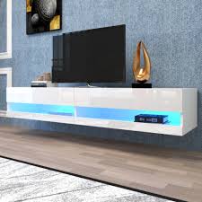 Wall Mounted Floating Tv Stand With