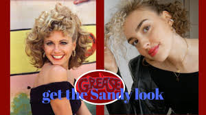 sandy dans grease hair tutorial