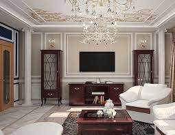 Living Room Decor Moulding Ideas Wall