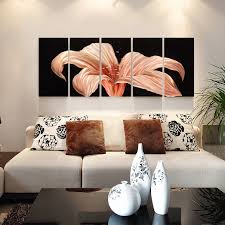 china lily flower 3d metal wall art