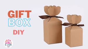gift box diy how to make gift