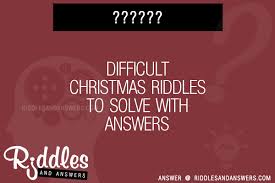 In addition to a highlights subscription, you might want to get a child a book with hidden pictures. 30 Difficult Christmas Riddles With Answers To Solve Puzzles Brain Teasers And Answers To Solve 2021 Puzzles Brain Teasers