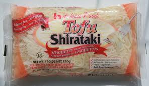 shirataki noodles aka yam noodles
