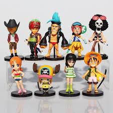 Where to buy one piece anime figures. 9pcs Lot One Piece Action Figures Luffy Zoro Nami Chopper Brook Pvc Anime Figure Collection Dolls T Zoro And Sanji Action Figures Toys Anime Figures Collection