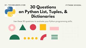 python programming questions on list