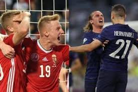 It's the battle of david vs goliath in the uefa euro 2020 round of 16 when minnows switzerland go up against reigning world champions and euro 2020 favourites france on monday night at the national arena in bucharest. Match Highlights Hungary Vs France Match Updates Euro 2020 Gritty Hungary Play 1 1 Draw Against