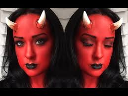 halloween she devil makeup tutorial