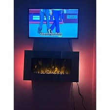 Electric Fireplace 30 Inch Wall
