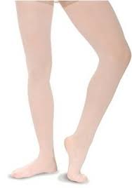 Adult Theatrical Pink Seamed Danskin Dance Tights 85 Size A