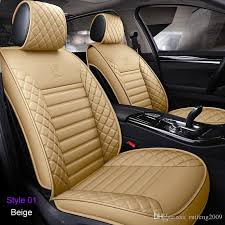 2018 Luxury Pu Leather Car Seat Covers