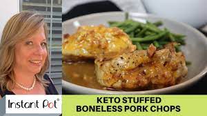 instant pot stuffed pork chops keto