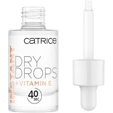 instant dry drops catrice nail care