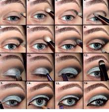 silver eye makeup tutorial musely