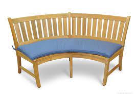 Outdoor Cushion For Circular Teak Bench