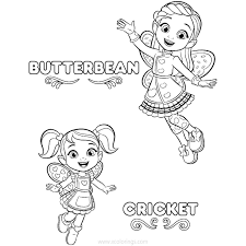 Download and print the best images on babyhouse.info! Butterbean S Cafe Coloring Pages Butterbean And Cricket Xcolorings Com
