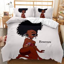 Woman Bedding Set Afro