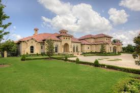 this tuscan style texas mansion has an