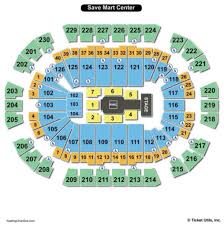 Save Mart Center Seating Chart Seating Charts Tickets Inside