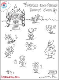 Reward Charts 3 To 5 Year Olds Fairies And Flowers