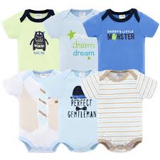 2019 Kavkas Newborn Baby Clothing Cotton Baby Unisex Vestidos Infantis Body Short Sleeve Super Soft Baby Bodysuit J190524 From Landong 32 6