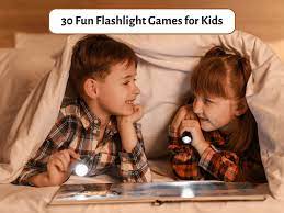 30 fun flashlight games for kids