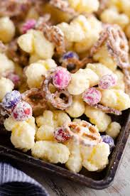 sweet and salty puffcorn snack mix 15