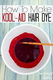 how to dye hair with kool aid