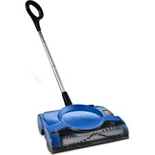 shark recharchable floor and carpet sweeper blue