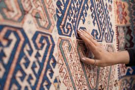 dazzling traditional carpet weaving