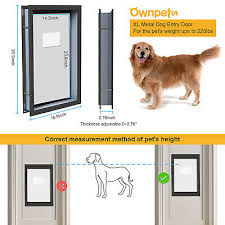 Heavy Duty Pet Dog Large Magnetic Entry