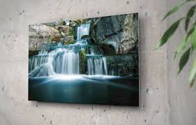 Wild Rocky Waterfall Wall Art Woodland