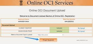 how to apply for oci card in the uk