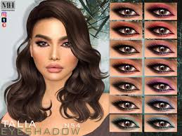 the sims resource talia eyeshadow n54