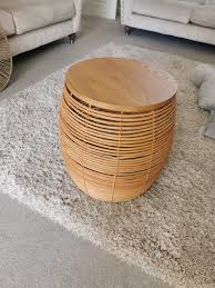 Bamboo Storage Side Table In Bradwell