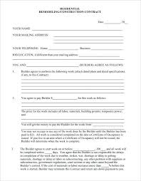 Work From Home Contract Template Bellaroo Co