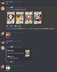 It offers a fun way to collect over 70,000 individual anime characters as cards through discord. Karuta Discord Bots Top Gg