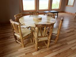 54 Inch Round Aspen Table With 6 Chairs